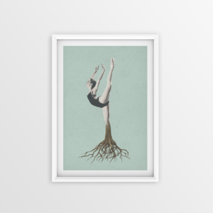 Lámina Y entonces la llamó Otoño 30x40