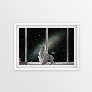 Lámina Necesito mi espacio 40x30