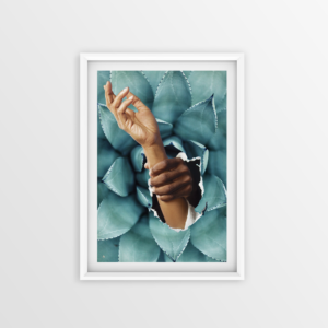 Lámina No me toques así 30x40