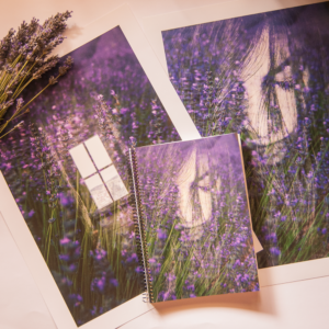 Pack Lavanda 2: Lámina Morada + Lámina Ponte Morada + Libreta