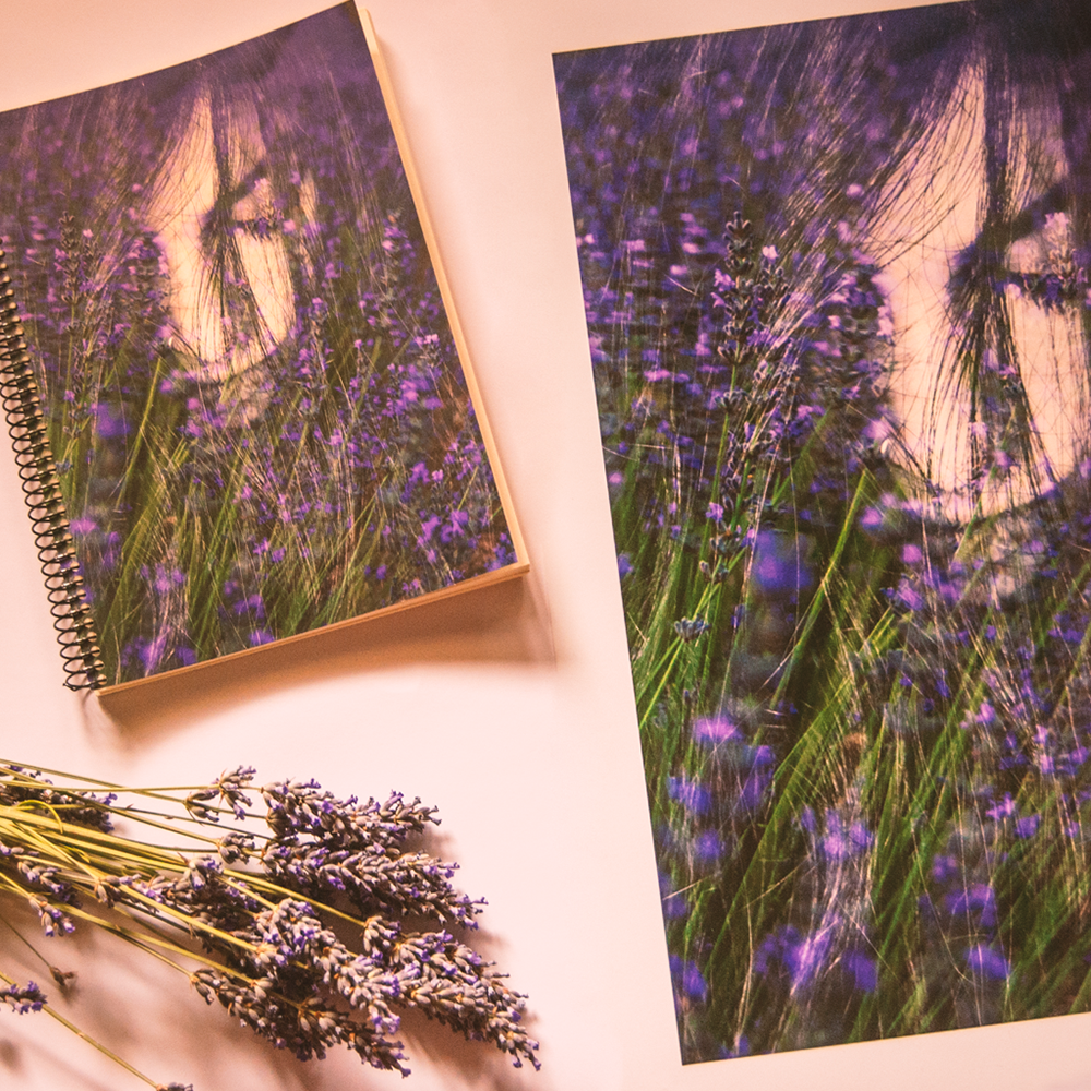 Pack Lavanda 3: Lámina Ponte Morada + Libreta