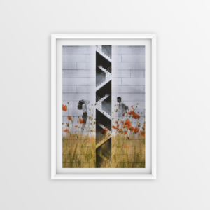 Lámina Reencuentros a metro y medio 30x40