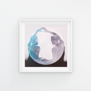 Lámina Luna llena 30x30