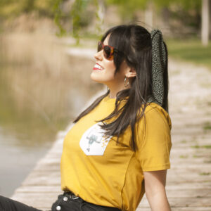 Camiseta bolsillo Mimosa