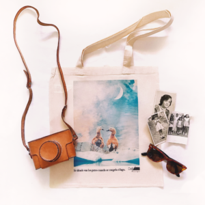 Tote bag Sé dónde van los patos