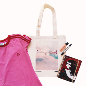 Tote bag Personas puente