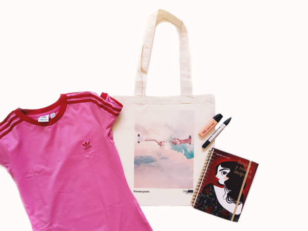 Tote bag Personas puente
