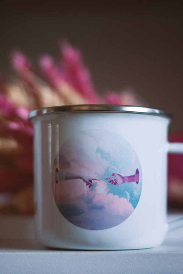 Taza vintage Personas puente - Imagen 2