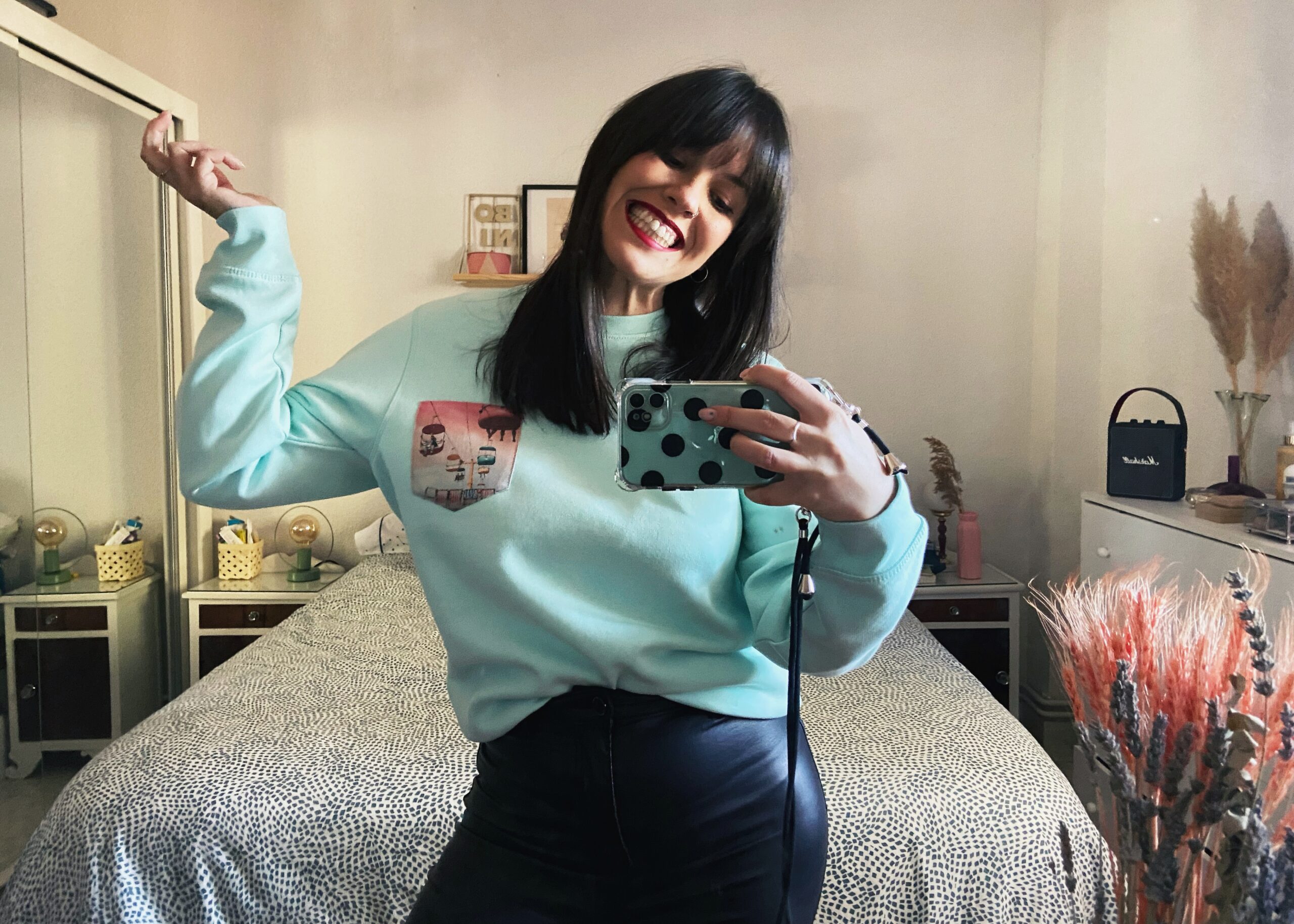 Sudadera bolsillo Verano del sí Mint - Imagen 2